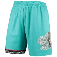 Mitchell  Ness Vancouver Grizzlies 1996 Hardwood Classics 75th Anniversary Swingman Shorts