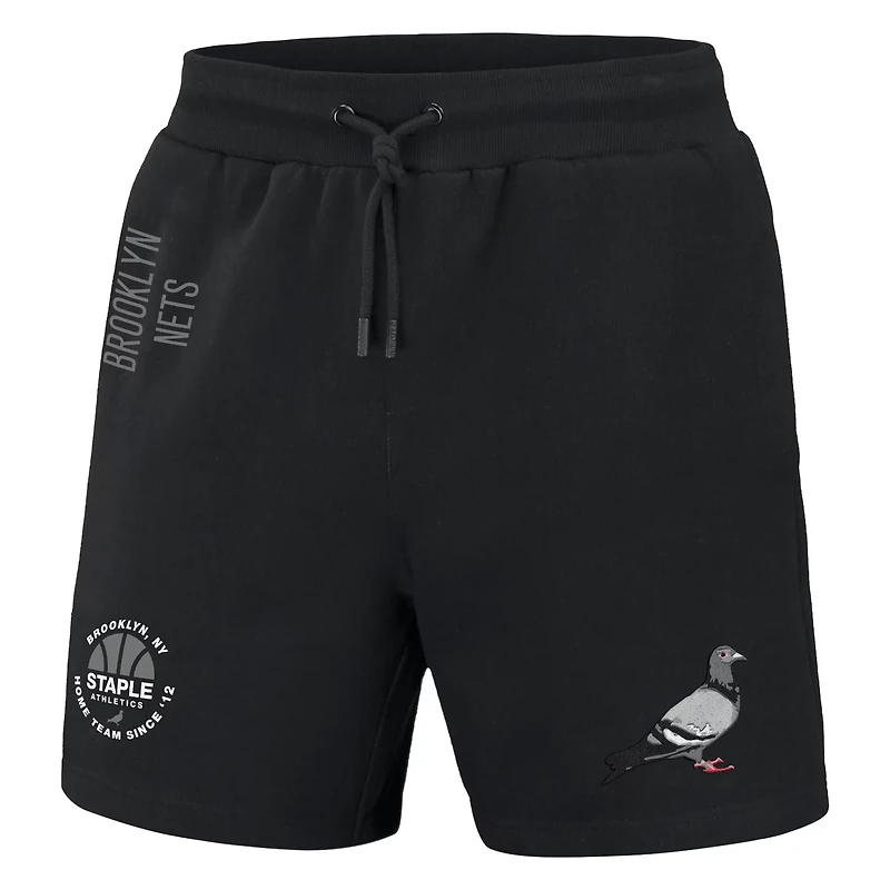NBA x Staple Brooklyn Nets Home Team Shorts