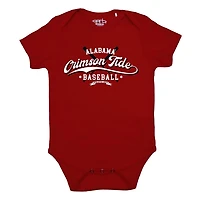 Newborn  Infant Garb Alabama Tide Otis Baseball Bodysuit