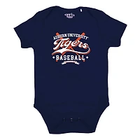 Newborn  Infant Garb Auburn Tigers Otis Baseball Bodysuit