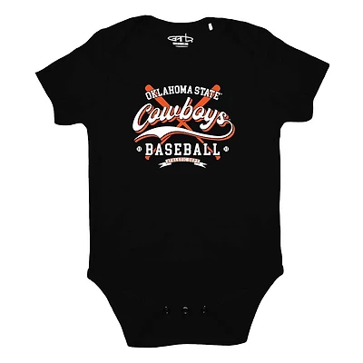 Newborn Infant Garb Oklahoma State Cowboys Otis Baseball Bodysuit
