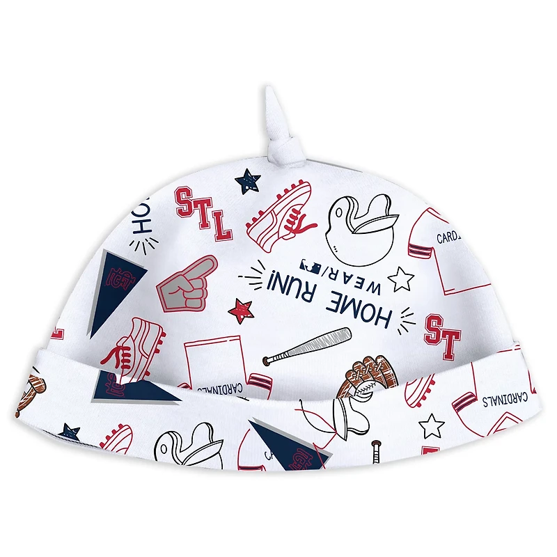 Newborn  Infant WEAR by Erin Andrews St Louis Cardinals Sleep Play Set