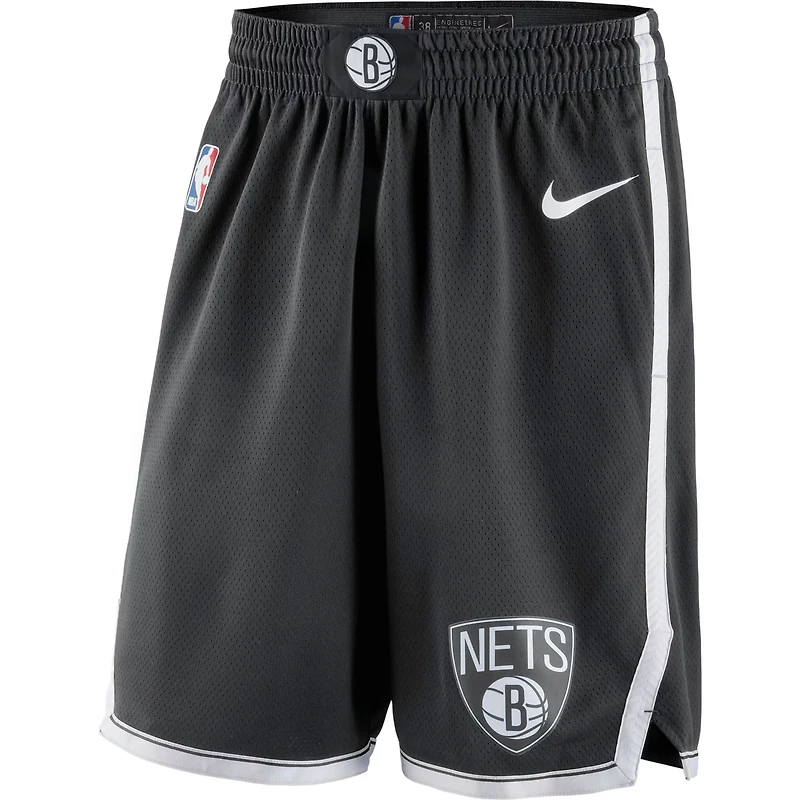 Nike 2019/20 Brooklyn Nets Icon Edition Swingman Shorts