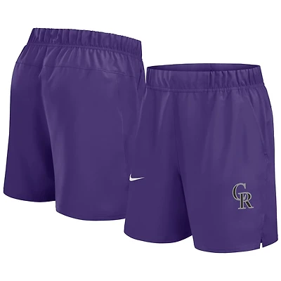 Nike Colorado Rockies Woven Victory Performance Shorts