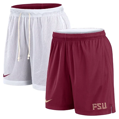 Nike Garnet Florida State Seminoles Primetime Reversible Performance Shorts