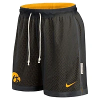 Nike Gold Iowa Hawkeyes Courtside Standard Issue Dri-FIT Reversible Shorts