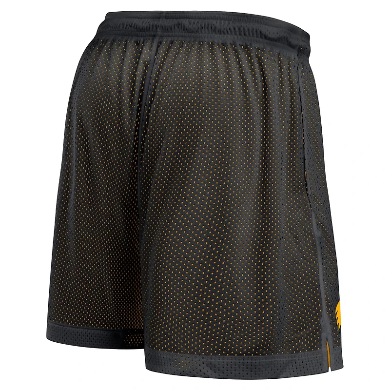 Nike Gold Iowa Hawkeyes Courtside Standard Issue Dri-FIT Reversible Shorts