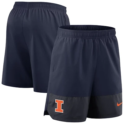Nike Illinois Fighting Illini 2025 Sideline Performance Shorts