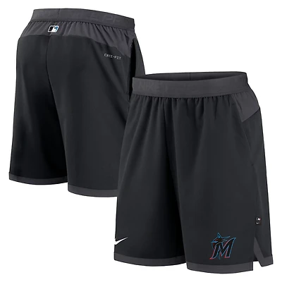 Nike Miami Marlins Authentic Collection Flex Vent Performance Shorts
