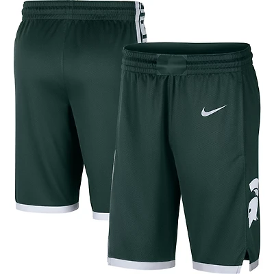 Nike Michigan State Spartans Logo Replica Performance Basketball Shorts