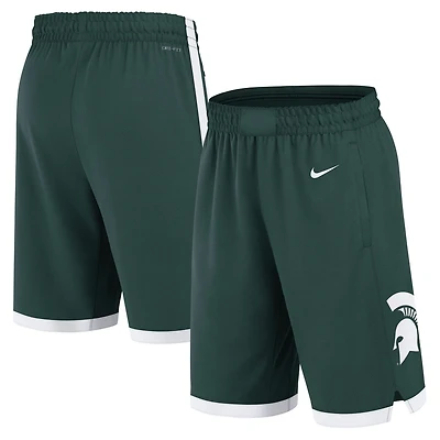 Nike Michigan State Spartans Road Replica Performance Basketball Shorts