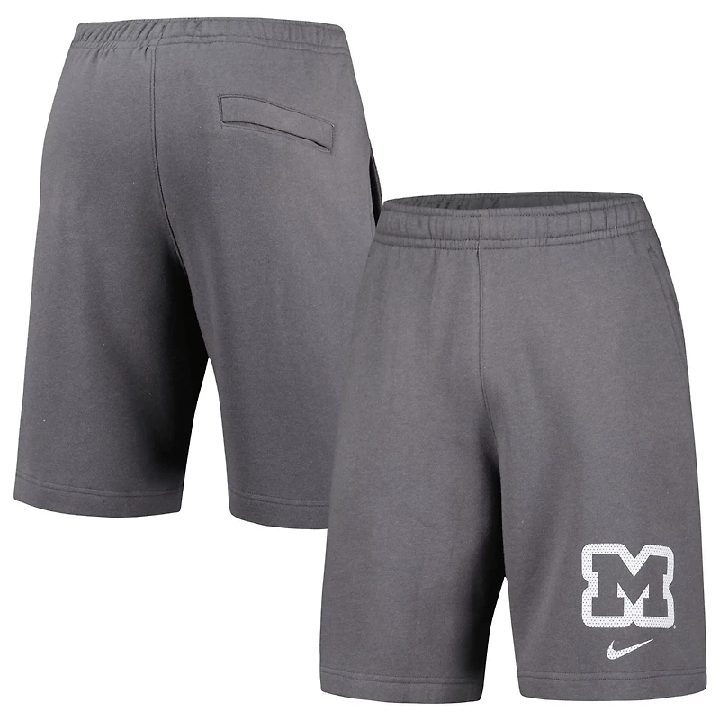 Nike Michigan Wolverines Fleece Shorts
