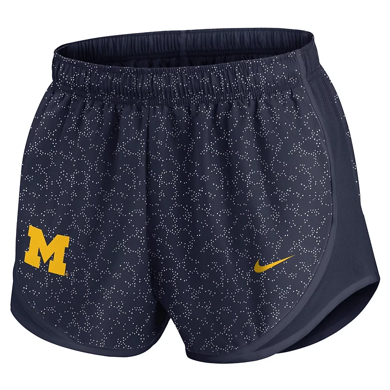 Nike Michigan Wolverines Tempo Pattern Dri-FIT Shorts