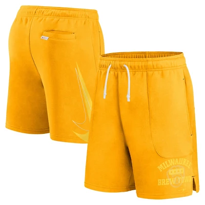 Nike Milwaukee Brewers Statement Ball Game Shorts