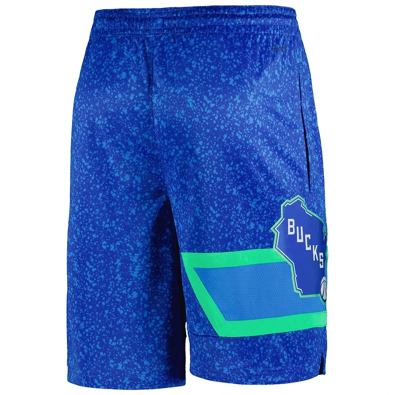 Nike Milwaukee Bucks 2023/24 City Edition Swingman Shorts