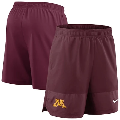 Nike Minnesota Golden Gophers 2025 Sideline Performance Shorts