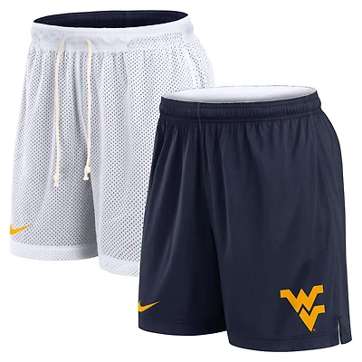 Nike Navy West Virginia Mountaineers Primetime Reversible Performance Shorts