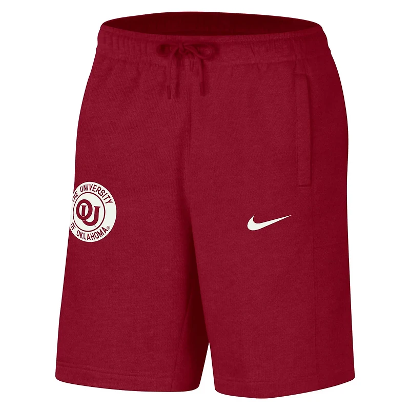 Nike Oklahoma Sooners Logo Shorts