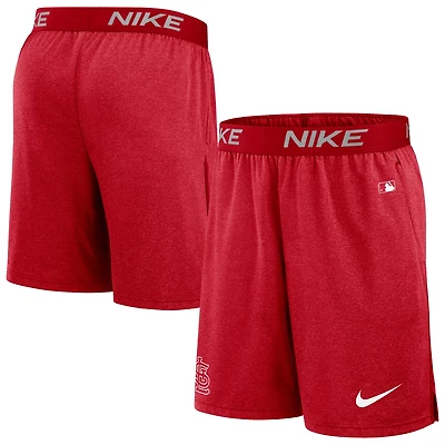 Nike St Louis Cardinals Authentic Collection Practice Performance Shorts