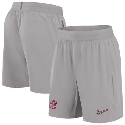 Nike Washington State Cougars 2024 25 Sideline Performance Woven Shorts