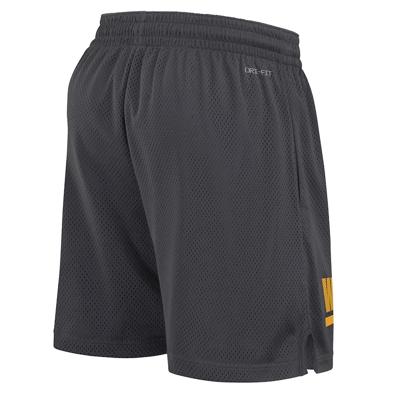 Nike West Virginia Mountaineers 2024 Sideline Mesh Shorts