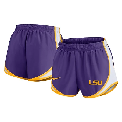 Nike Women's LSU Tigers Spring Break Tempo Shorts 3 in.
