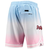 Pro Standard /Pink Atlanta Braves Team Logo Ombre Shorts
