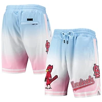 Pro Standard /Pink St Louis Cardinals Team Logo Pro Ombre Shorts