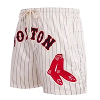 Pro Standard Boston Red Sox Pinstripe Retro Classic Woven Shorts