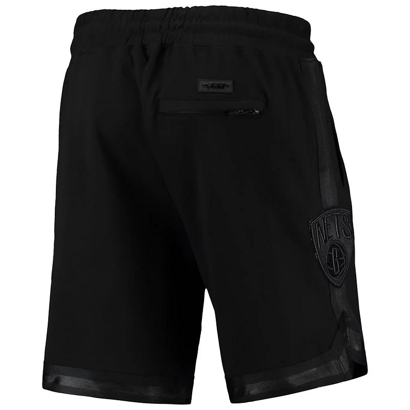 Pro Standard Brooklyn Nets Triple Gloss Logo Shorts