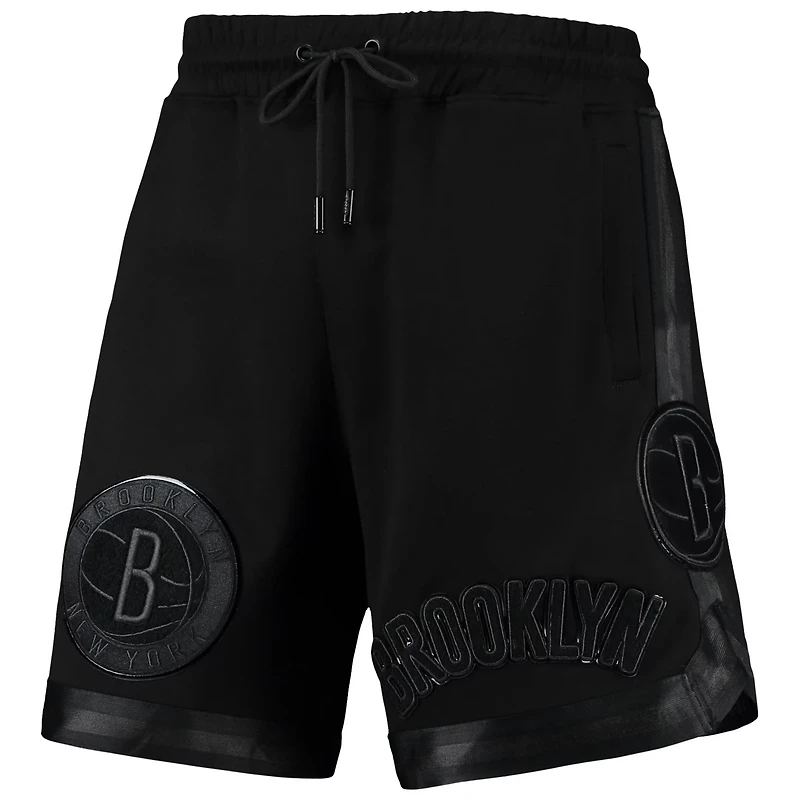 Pro Standard Brooklyn Nets Triple Gloss Logo Shorts