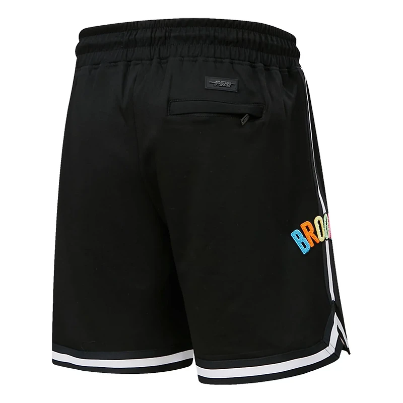 Pro Standard Brooklyn Nets Washed Neon Shorts