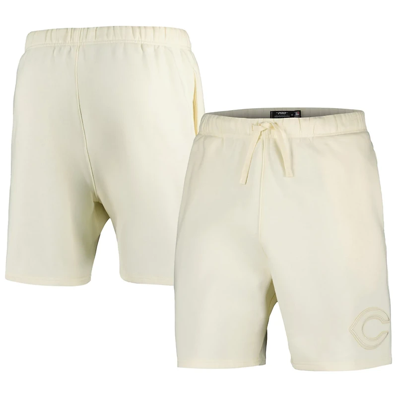 Pro Standard Cincinnati Reds Neutral Fleece Shorts