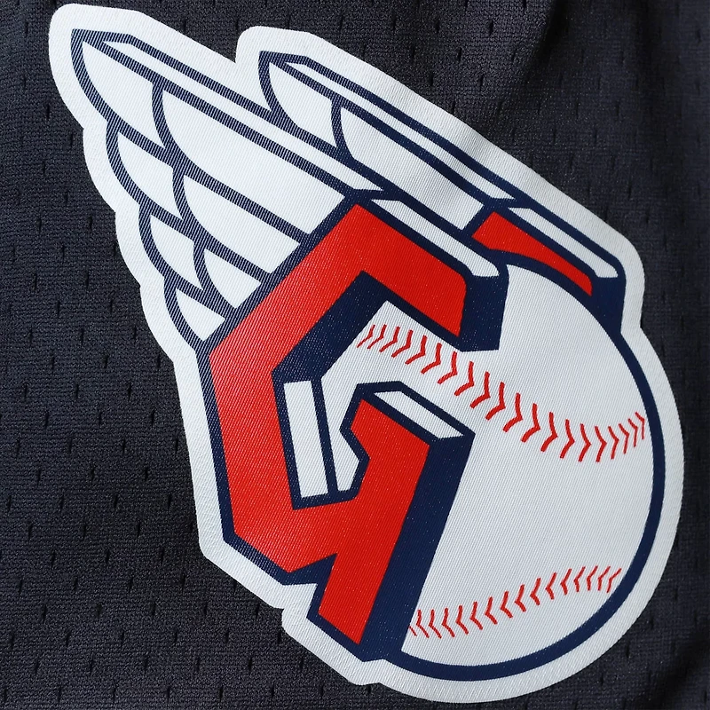Pro Standard Cleveland Guardians Logo Mesh Shorts