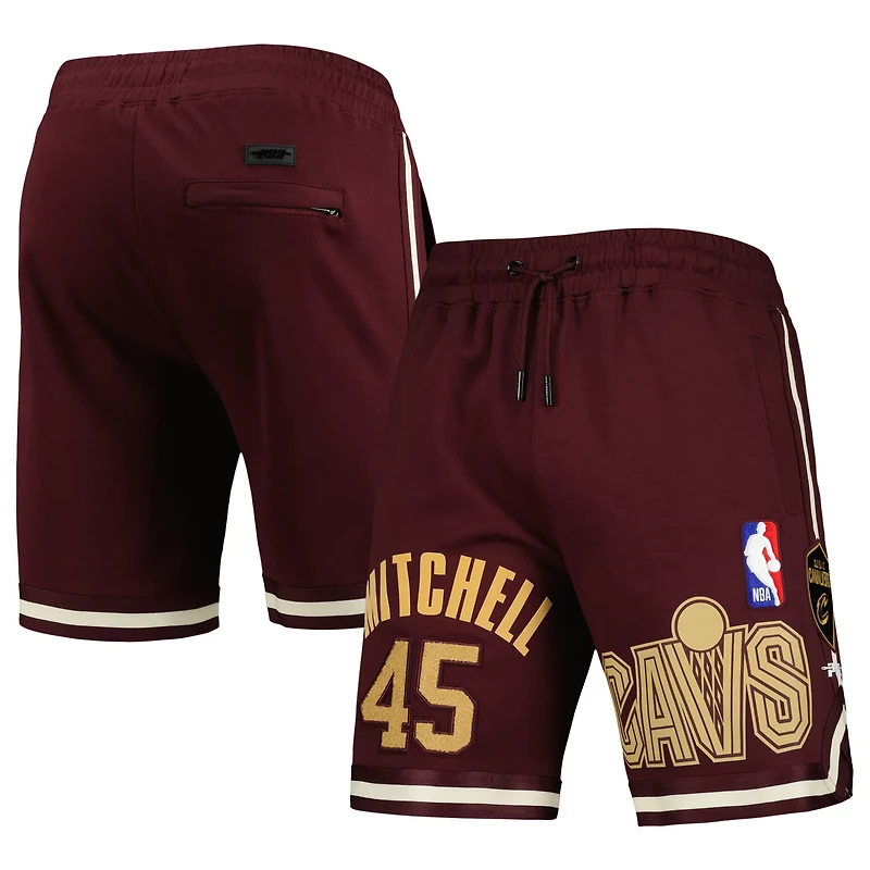 Pro Standard Donovan Mitchell Cleveland Cavaliers Player Replica Shorts