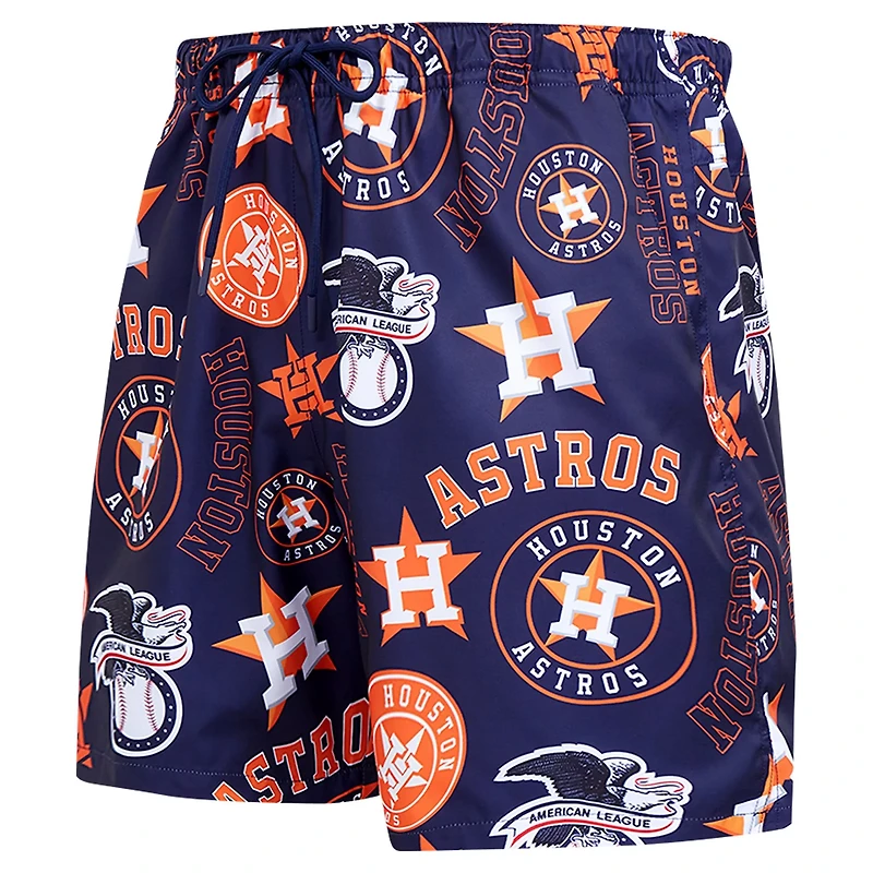 Pro Standard Houston Astros Toss Logo Woven Shorts
