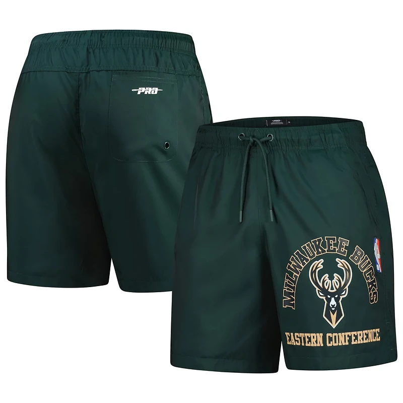 Pro Standard Hunter Milwaukee Bucks Area Code Shorts