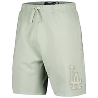 Pro Standard Light Los Angeles Dodgers Neutral Fleece Shorts