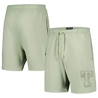 Pro Standard Light Texas Rangers Neutral Fleece Shorts