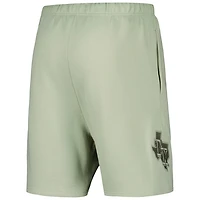 Pro Standard Light Texas Rangers Neutral Fleece Shorts