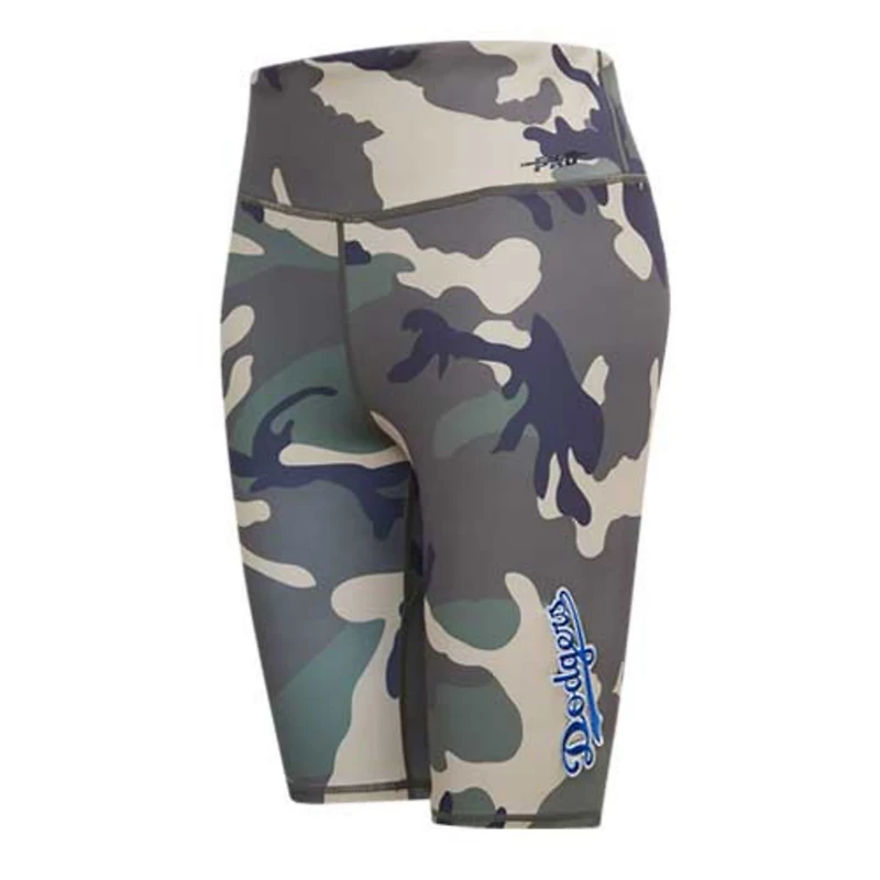Pro Standard Los Angeles Dodgers Allover Print Bike Shorts