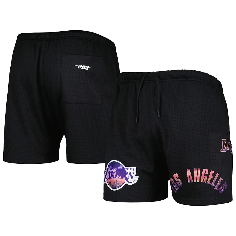 Pro Standard Los Angeles Lakers City Scape Mesh Shorts