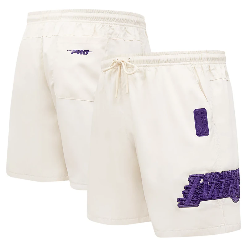 Pro Standard Los Angeles Lakers Triple Tonal Woven Shorts