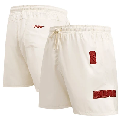 Pro Standard Miami Heat Triple Tonal Woven Shorts