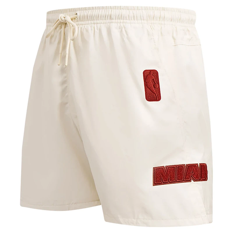 Pro Standard Miami Heat Triple Tonal Woven Shorts