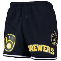 Pro Standard Milwaukee Brewers Logo Mesh Shorts