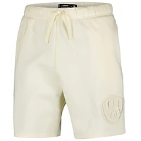 Pro Standard Milwaukee Brewers Neutral Fleece Shorts