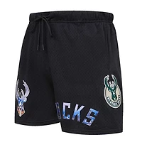 Pro Standard Milwaukee Bucks City Scape Mesh Shorts