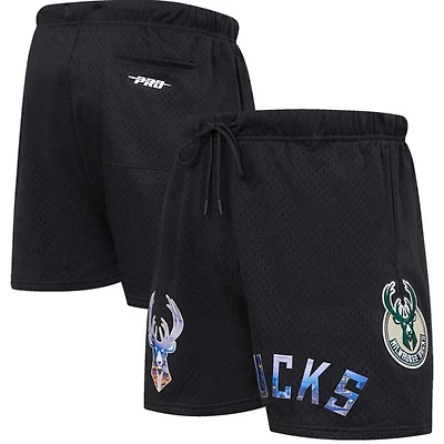 Pro Standard Milwaukee Bucks City Scape Mesh Shorts