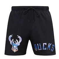 Pro Standard Milwaukee Bucks City Scape Mesh Shorts